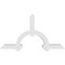 Ekena Millwork Ericson Architectural Grade PVC Gable Bracket, 60"W x 32 1/2"H x 4"D x 4"F, 13/12 Pitch GBP060X33X0404ERI00 - alternate 3